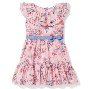 Janie & Jack Pink Floral Dress Size 2T